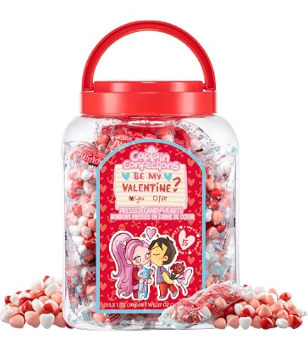 15 Pack Valentines Day Conversation Hearts – Heart Shaped Bags